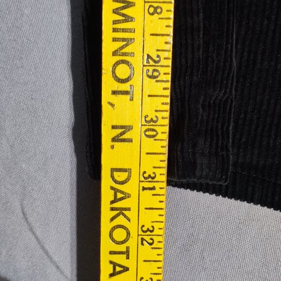 VTG Jones New York Sport corduroy pants women's sz 12 black colour curvy baggy - Picture 9 of 11